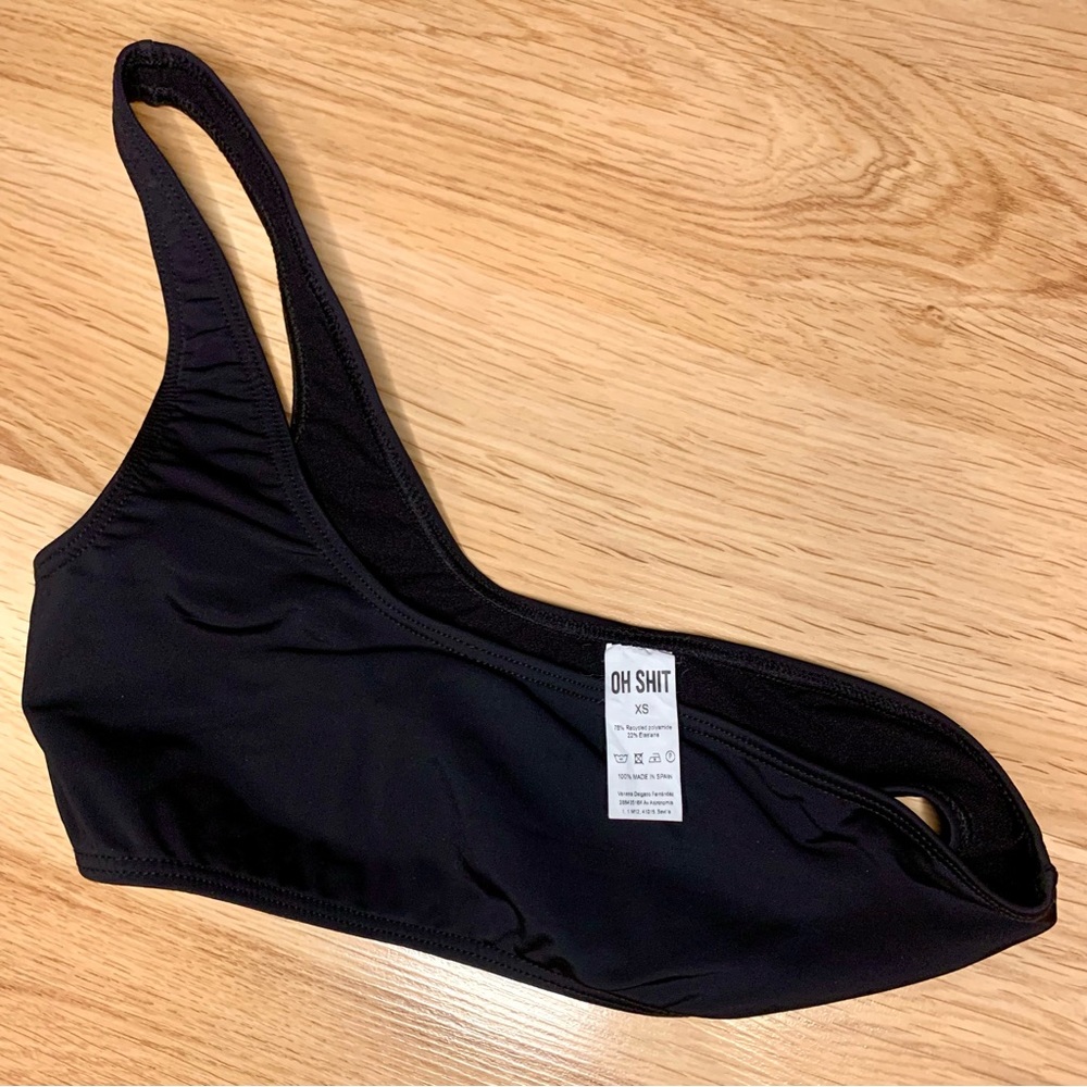 Dolls Kill Black Bralette Bikini Top Made in Spain Size XS - Picture 4 of 4